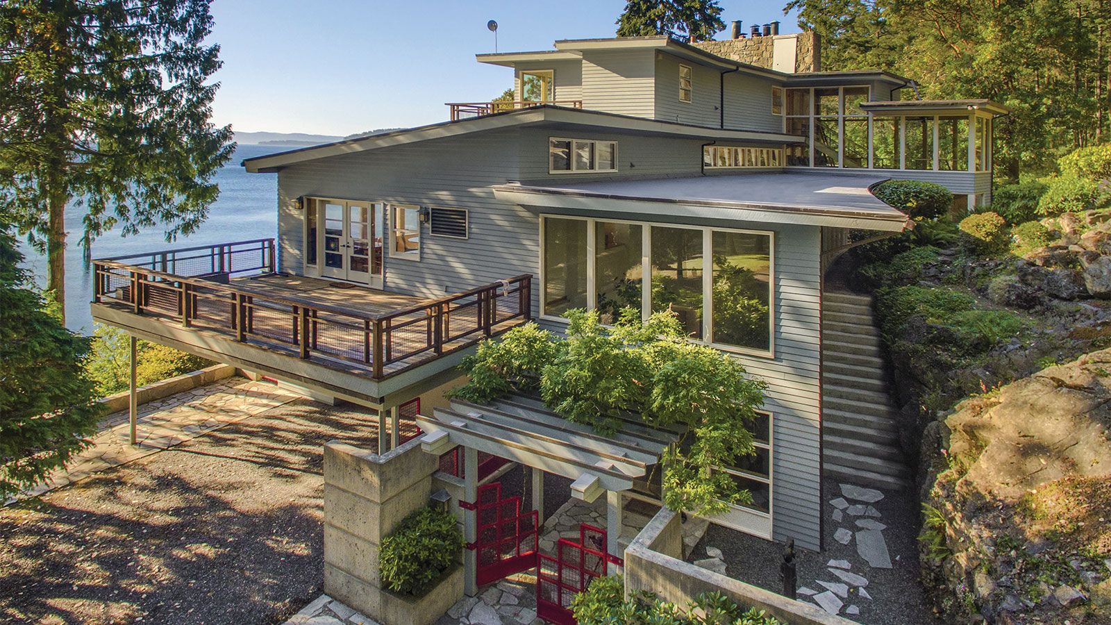 Villa with a view A perfect yachtie hideaway in the San Juan Islands
